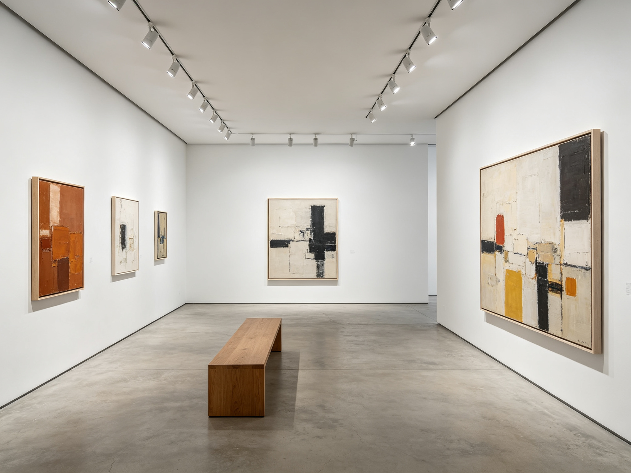 观展·画廊 展厅空间实景